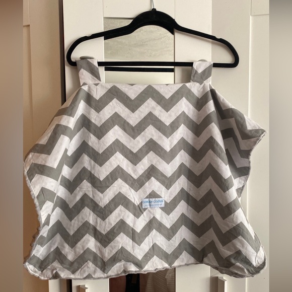 Baby Chevron Carseat Canopy - Picture 7 of 8